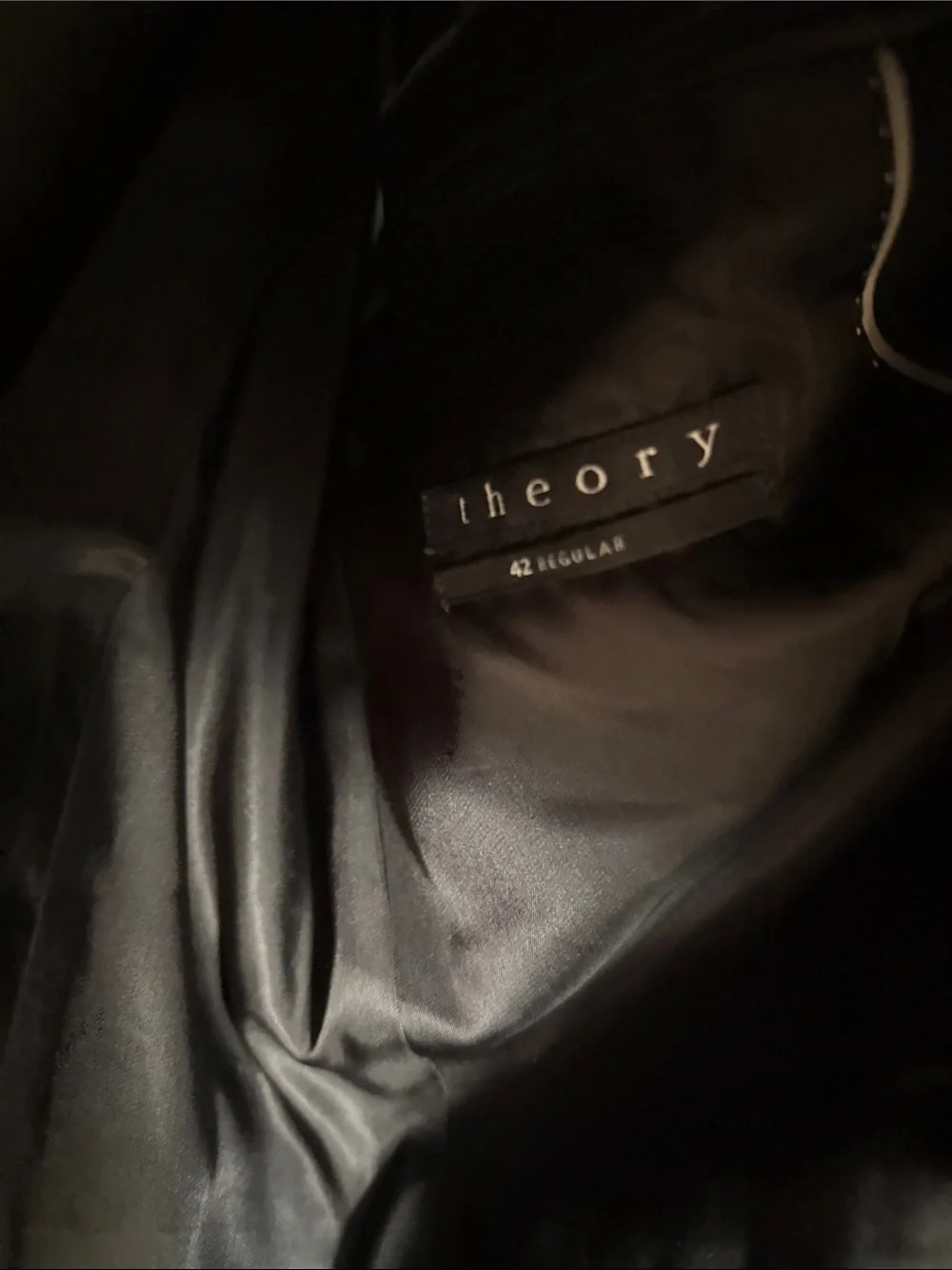 Theory Men's Charcoal Gray Two-Button Blazer